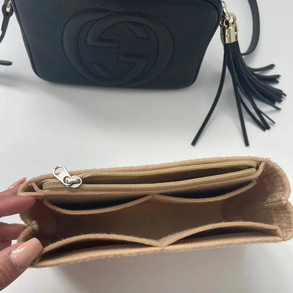 Bag organizer compatible for Gucci Disco Soho bag - Picture 2 of 7